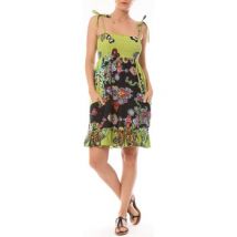 Robe By La Vitrine Robe Bretelle Kolossi imprimée Fleurs