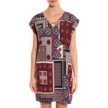 Robe Davis Robe Savane Violet