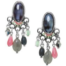 Boucles oreilles Franck Herval Boucles d 'oreilles poussoir à pampilles