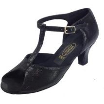 Sandales Vitiello Dance Shoes Sandalo l.a. satinato nero