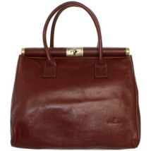 Sac à main Hexagona Sac A main en cuir Ref 39806 marron 34*27*17 cm
