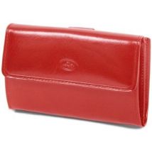Portefeuille Katana Porte-feuille Femme En Cuir De Vachette Collet K 353109