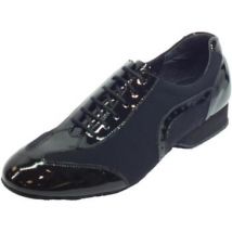 Sandales Vitiello Dance Shoes Ballo articolo F Lycra Nero Vernice