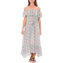 Robe By La Vitrine Robe Longue Care of you Fleuri Bleu F50035