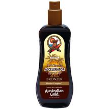 Protections solaires Australian Gold Accelerator With Bronzer Spray Gel