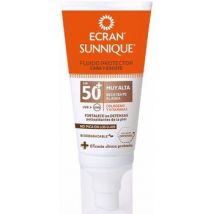 Protections solaires Ecran Sunnique Fluide Protecteur Visage Spf50+