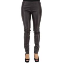 Pantalon Giorgio Leggings Giorgio cuir stretch ref_cco32451 marron
