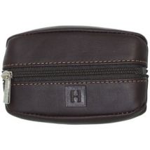 Portefeuille Hexagona Porte-monnaie en cuir ref 40898 marron 10*6*2 cm