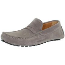 Mocassins Les Mocassins Tropéziens Mocassins les tropéziens ref_lmc43296 Gris Clair