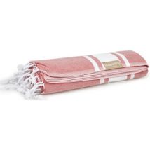 Echarpe Espadrij Plaid de plage ref_esp43768 Rouge 180*100