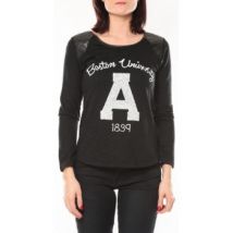 Pull De Fil En Aiguille Pull E1325 Noir