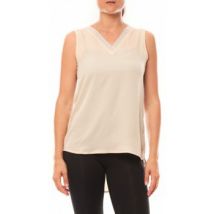 Debardeur De Fil En Aiguille Débardeur Voyelle L147 Beige
