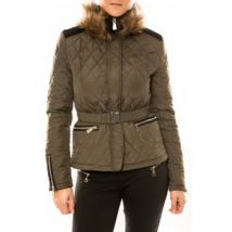 Manteau Sweet Company Doudoune Voyelles 3B093 VERT KAKI
