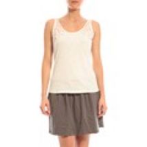 Top Blune  Débardeur Lendemain de fête LF-DF01E13 Écru