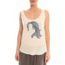 Top Blune  Débardeur Superpower SP-DF01E13 Écru