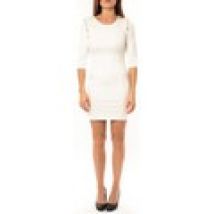 Vestiti Vera & Lucy  Robe Lucce LC-0228 Blanc