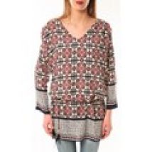 Vestiti De Fil En Aiguille  Robe Noémie   Co E1403-37 Noir/Rouge