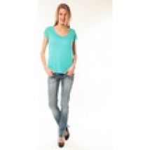 T-shirt Little Marcel  T-Shirt Talin E15FTSS0116 Bleu Turquoise
