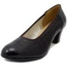 Scarpe Osvaldo Pericoli  Decollete in Pelle Lucida Stampata, Comfort,Pianta Larga-251