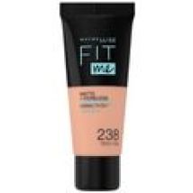 Fondotinta & primer Maybelline New York  Fit Me Matte+poreless Foundation 238-rich Tan