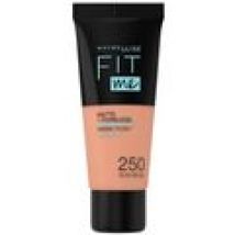 Fondotinta & primer Maybelline New York  Fit Me Matte+poreless Foundation 250-sun Beige