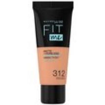 Fondotinta & primer Maybelline New York  Fit Me Matte+poreless Foundation 312-golden