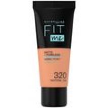 Fondotinta & primer Maybelline New York  Fit Me Matte+poreless Foundation 320-natural Tan