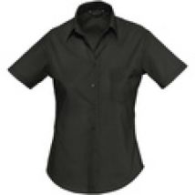 Camicia Sols  ESCAPE WOMENN-CAMISA POPELÍN MUJER MANGA CORTA-Corte ceñido