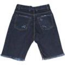 Pantaloni corti Made In Italia  Pantaloncino jeans shorts da uomo man moda giovane denim strapp