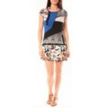 Vestiti Bamboo's Fashion  Robe BA1513 Bleu