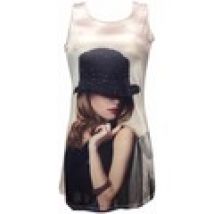 Camicetta Sweet Company  Débardeur Missun L4-20007 Blanc