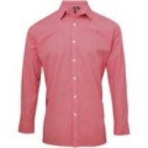 Camicia a maniche lunghe Premier  Microcheck