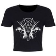 Top Grindstore  Goat Skull Pentagram