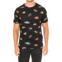 T-shirt John Frank  JFTD09-RETROCAR-MULTICOLOR