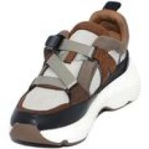 Sneakers basse Corina  Sneakers donna bassa  Con fondo alto bianco e tomaia in t