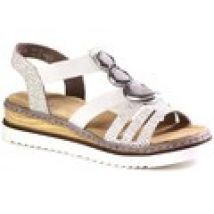 Sandali con zeppa Rieker  679L480