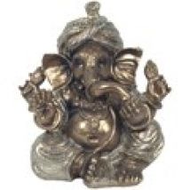 Statuette e figurine Signes Grimalt  Ganesh Seduto D'Oro