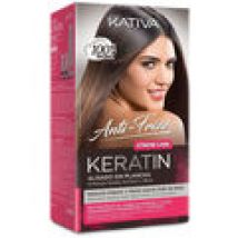 Gel & Modellante per capelli Kativa  Keratin Anti-crespo Lisciante Brasiliano Senza Stiratura Estrem