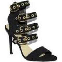 Sandali Malu Shoes  sandali tacco donna nero art.st9093 made in italy accessori fib