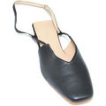 Ballerine Malu Shoes  Scarpe donna mules ballerine nere mocassino raso terra tallone