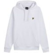 Felpe con cappuccio Lyle & Scott  ML416VOG PULLOVER HOODIE-626 WHITE