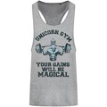 T-shirt senza maniche Grindstore  Unicorn Gym