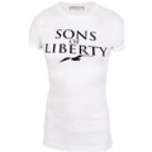 T-shirt Libertalian-Républic  T-Shirt  Libertalia-Républic Sons of Liberty Blanc