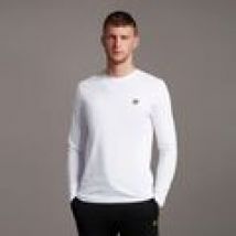 T-shirt & Polo Lyle & Scott  TS512VOG L/S T-SHIRT-626 WHITE