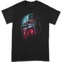 T-shirts a maniche lunghe Star Wars: The Mandalorian  Mandalore Helmet Reflection