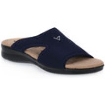 Sandali con zeppa Valleverde  BLU SANDALO