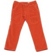 Pantalone Jeckerson  pantalone  orange velvet trouser pant