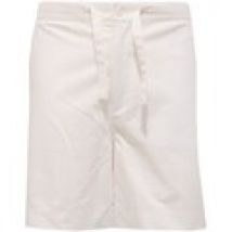 Pantaloni corti Daniele Alessandrini  bermuda HOMME COUTURE  white cotton short pant