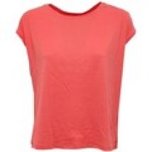 T-shirt Woolrich  maglia  oversize coral cotton wo