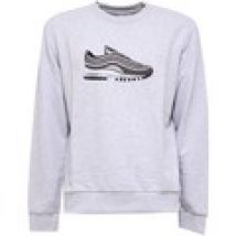 Felpa Easy Slip On  felpa  grey cotton sweatshirt